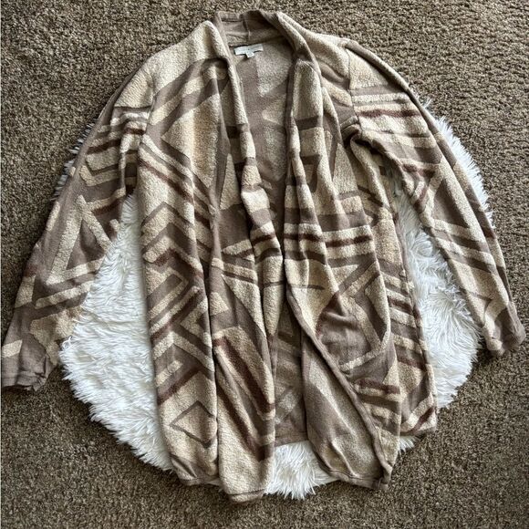 Lucky Brand Open Front Sweater Cardigan Stretchy Women’s Size Small - Picture 1 of 5